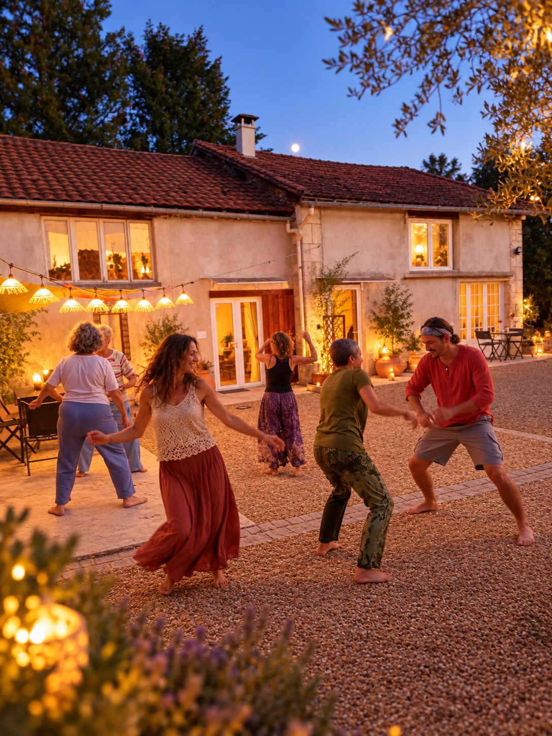 Voyage sonore danse intuitive à Shambhala