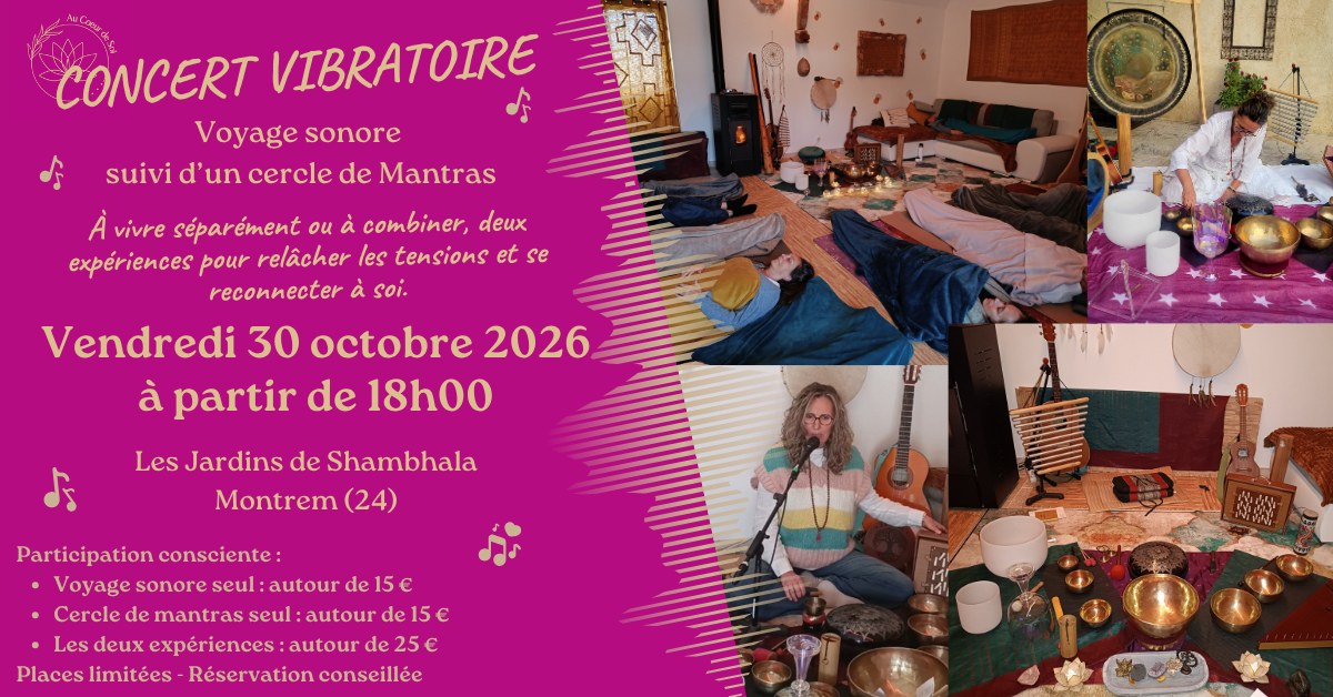 voyage sonore et cercle de mantras